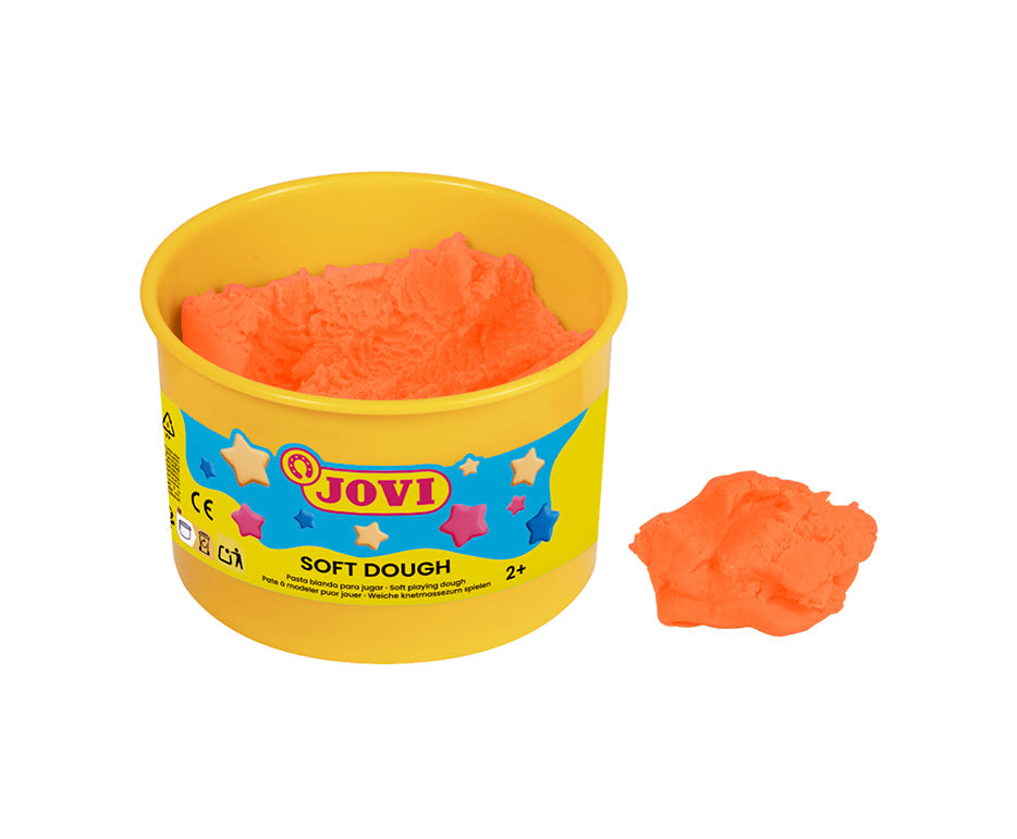 Zestaw mas plastycznych JOVI Soft Dough kolory neonowe 6 x 460 g