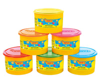 Zestaw mas plastycznych JOVI Soft Dough kolory neonowe 6 x 460 g