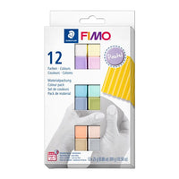 Zestaw miękkich pasteli polimerowych FIMO | Artmie