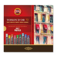 Zestaw miękkich pasteli Toison D'Or / 72 szt. | Artmie