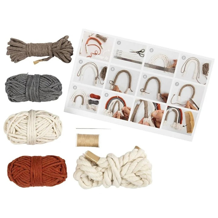 Zestaw Mini Macrame | Rainbow | Artmie
