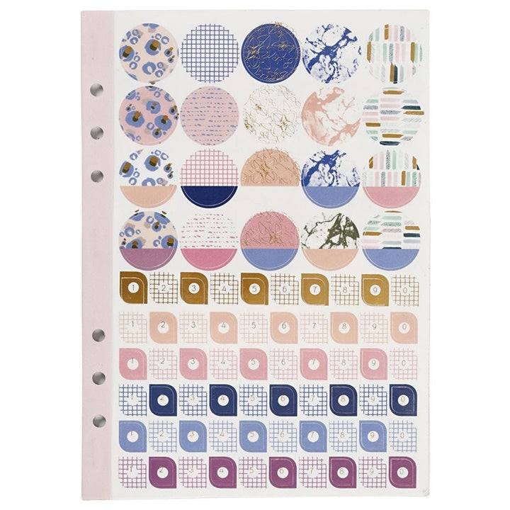 Zestaw naklejek do scrapbookingu  578 szt / format A5 | Artmie