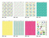 Zestaw papierów do scrapbookingu Floral garden 21 x 29.7 cm | Artmie