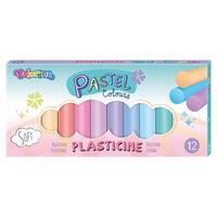 Zestaw pastelowych glinek do modelowania Colorino | Artmie