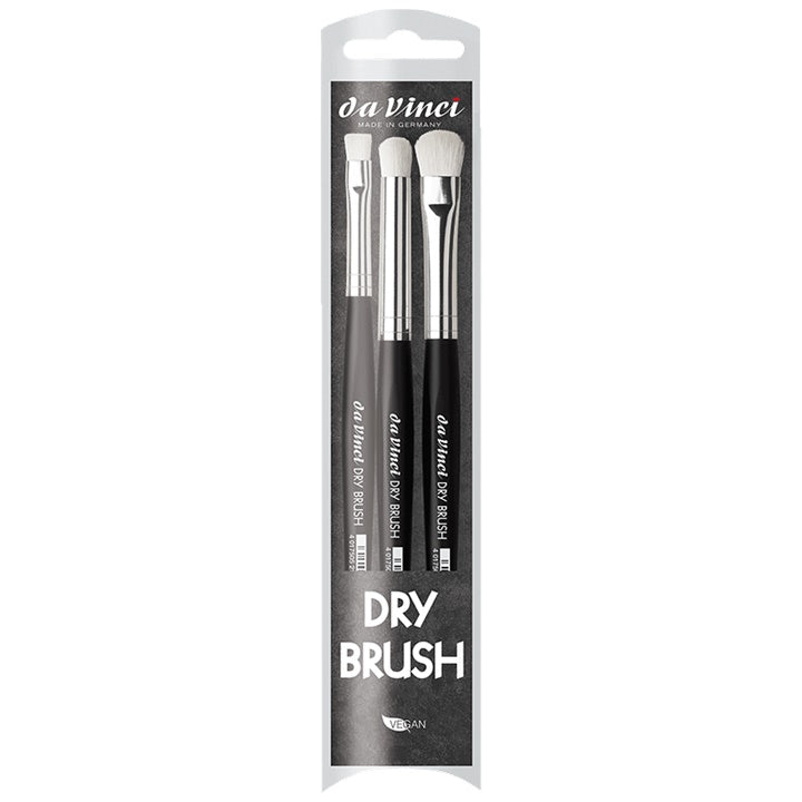 Zestaw pędzli da Vinci Dry Brush 3 szt. | Artmie
