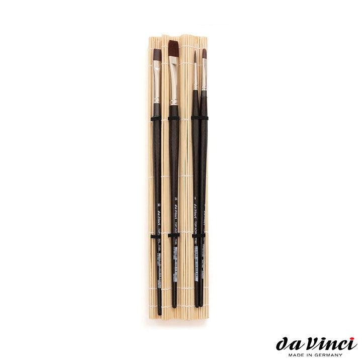 Zestaw pędzli Top Acryl 5004 - da Vinci / 4 szt | Artmie