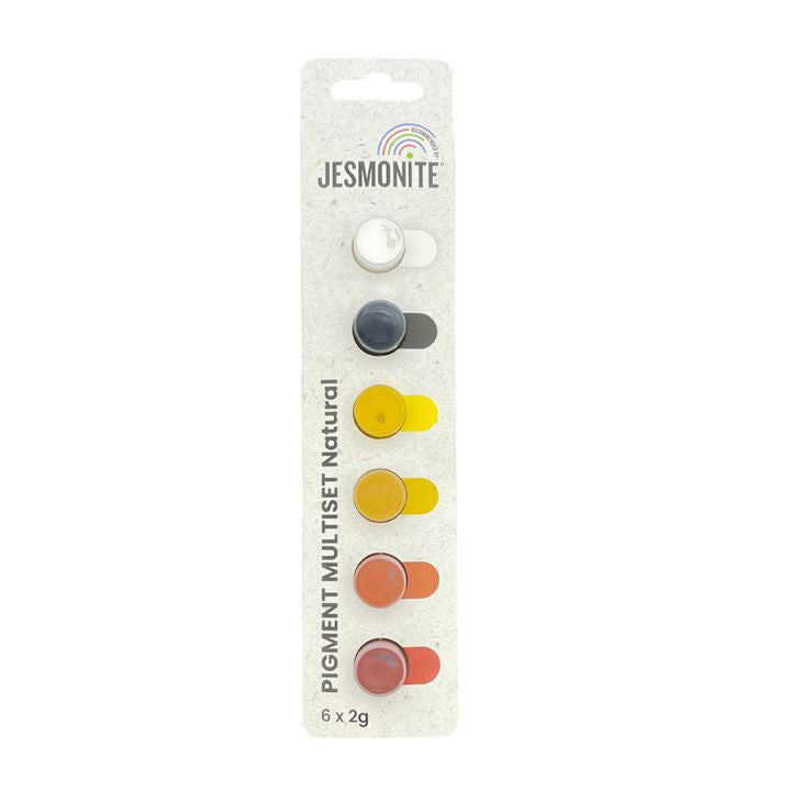 Zestaw pigmentów Jesmonite 6 x 2 g - Naturalny | Artmie