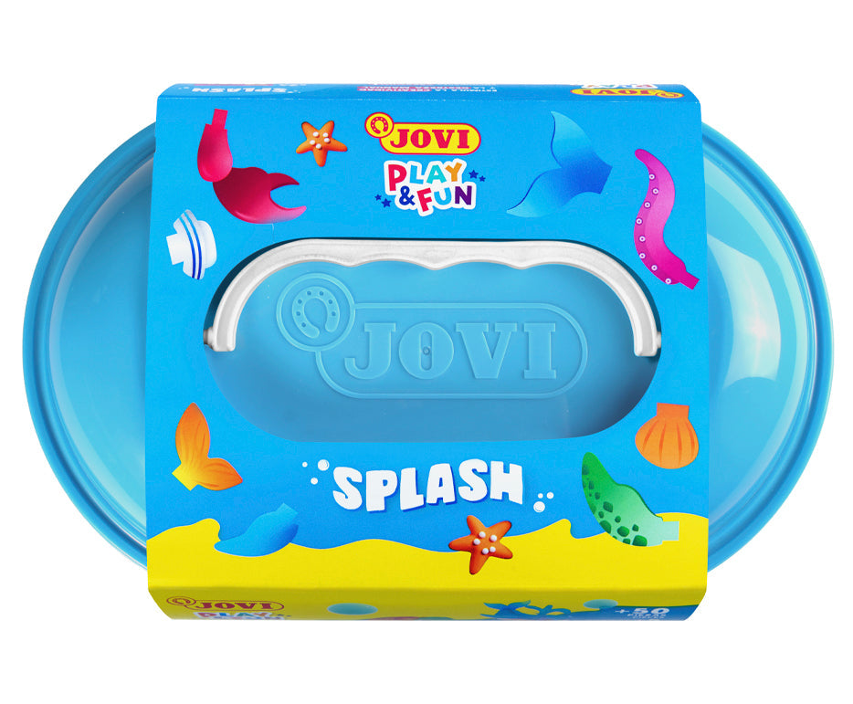 Zestaw plasteliny JOVI Play&Fun Splash 360 g w walizce