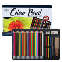 Zestaw plastyczny Drawing Set / 36 elementów | Artmie