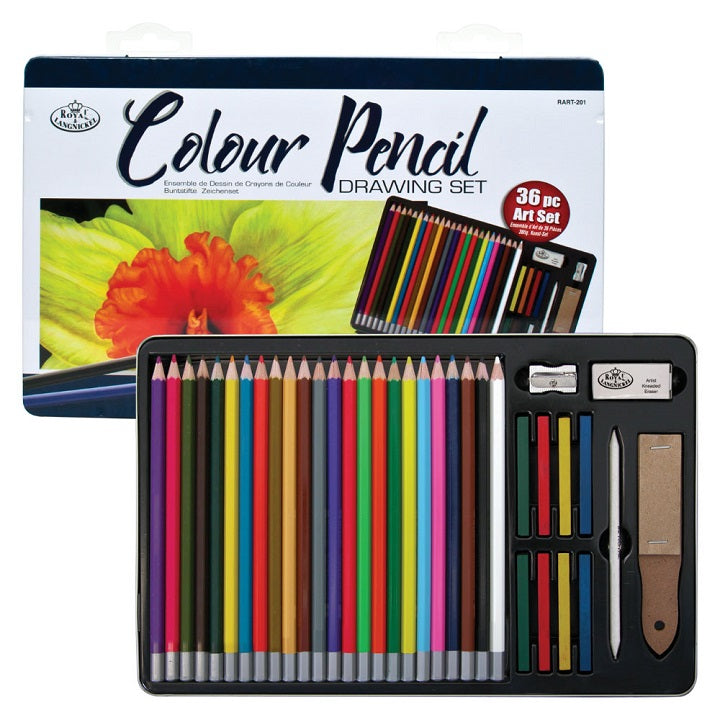 Zestaw plastyczny Drawing Set / 36 elementów | Artmie