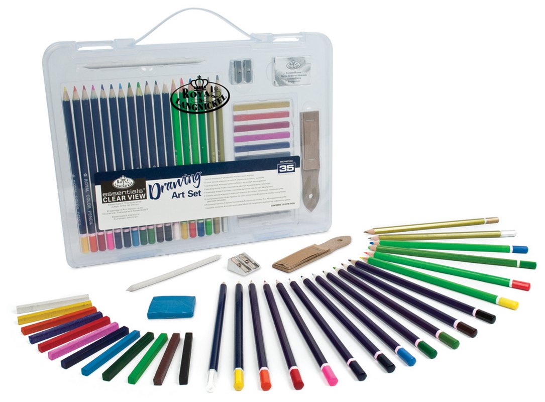 Zestaw rysunkowy Drawing Art Set Royal & Langnickel / 35 elementów | Artmie