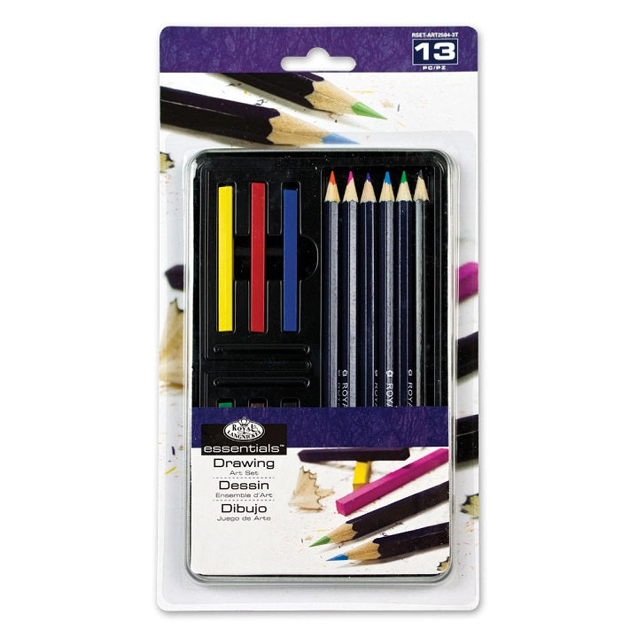 Zestaw rysunkowy Essentials / 13 elementów | Artmie
