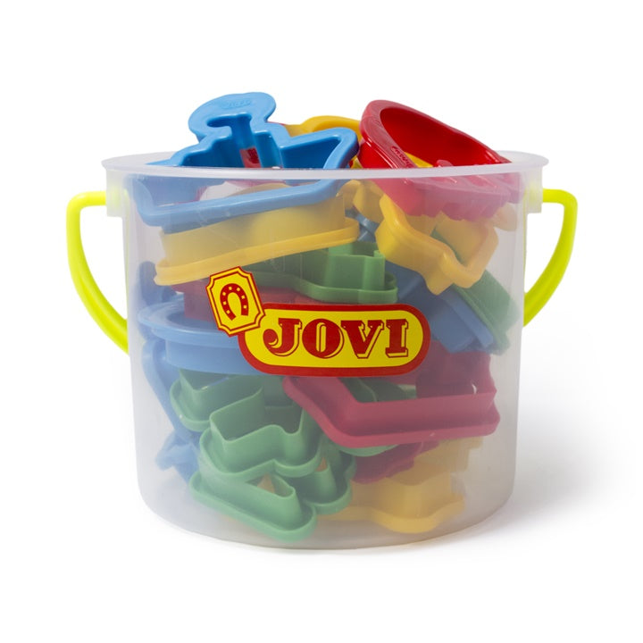 Zestaw stempli w plastikowym wiaderku JOVI 24 szt. | Artmie