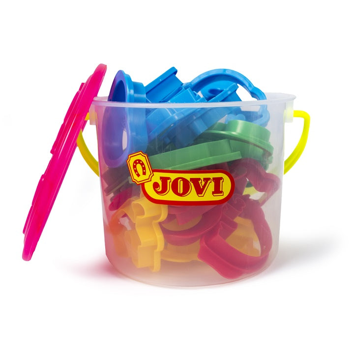Zestaw stempli w plastikowym wiaderku JOVI 24 szt. | Artmie