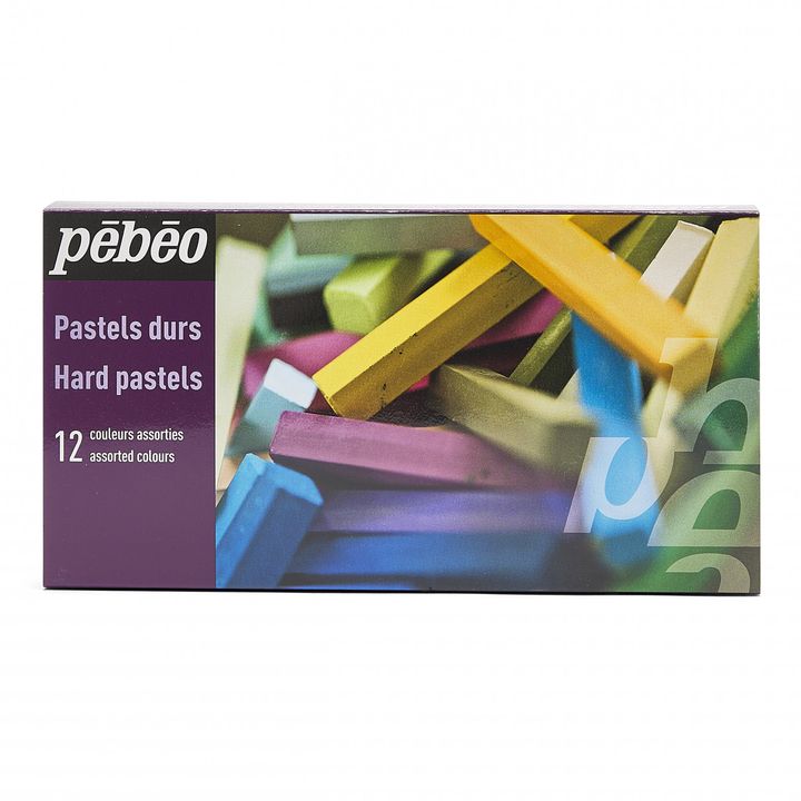 Zestaw suchych pasteli Pebeo, 12 elementów | Artmie