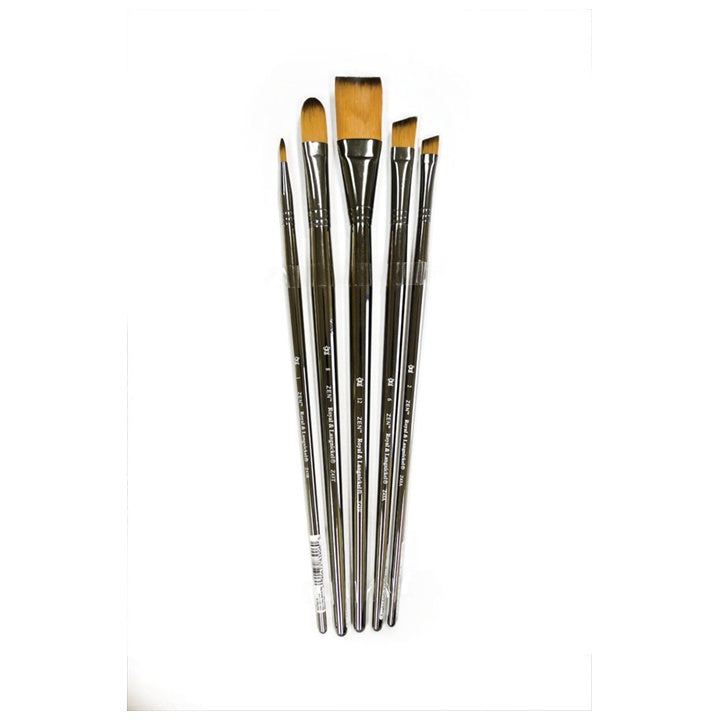 Zestaw szczotek płaskich Royal and Langnickel Zen Series 43 | Artmie