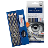 Zestaw szkicowy Faber - Castell 8-częściowy | Artmie