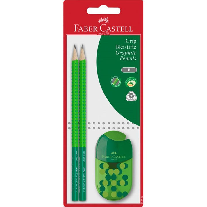 Zestaw szkolny ołówków Faber Castell Grip | Artmie