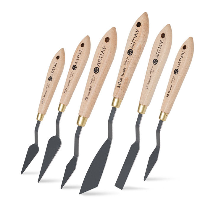 Zestaw szpachli malarskich ARTMIE Scuola Classic - 6 szt | Artmie