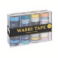 Zestaw taśm Washi 36 szt x 3 m / różne kolory | Artmie