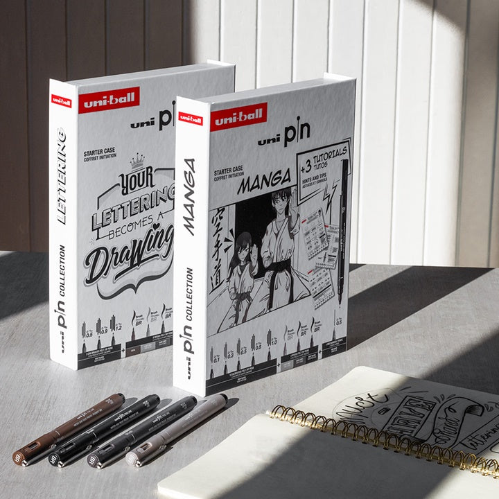 Zestaw upominkowy UNI PIN Manga Starter Case | Artmie