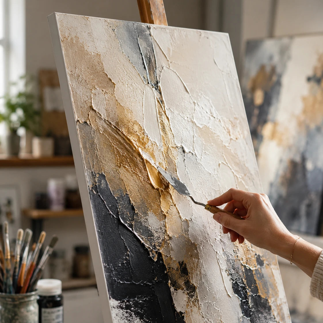 Prace artystyczne na podobraziu ECO ARTMIE