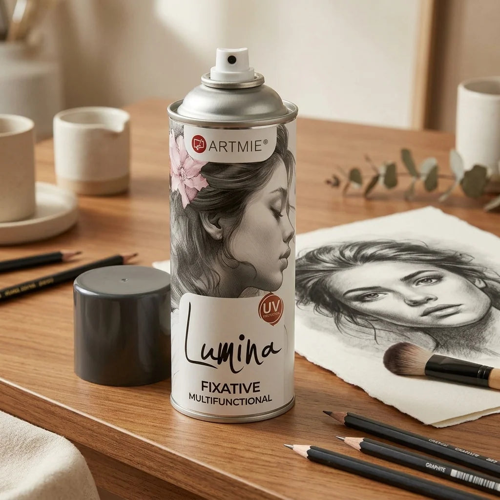 ARTMIE Lumina Fixative Spray 400 ml — kluczowe parametry
