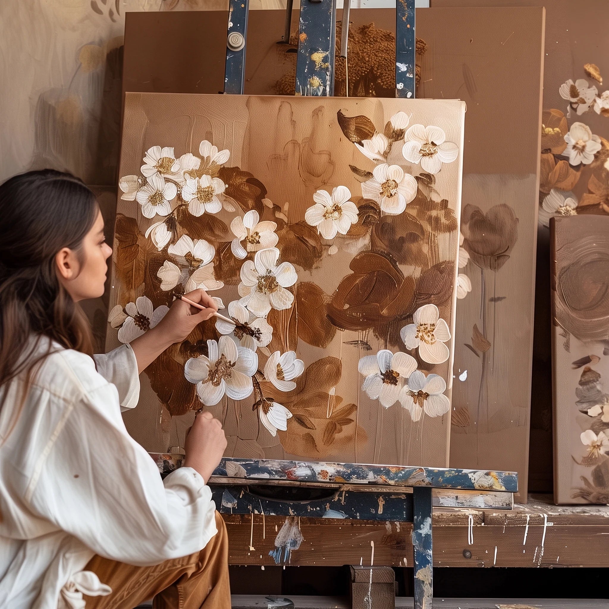 Malarstwo akrylowe na podobraziu NATURE ARTMIE