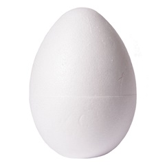 Styropianowe jajko - różne wielkości