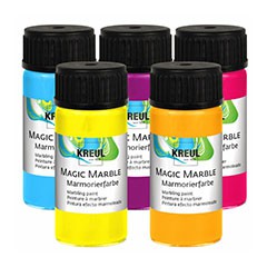 Farba do marmurkowania HOBBY Line Magic Marble metaliczna 20 ml