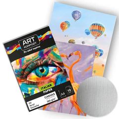 Art Kompozit Canvas Textured Paper Block A4 10 arkuszy 360g/m2