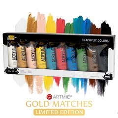 Farby akrylowe Solo Goya - ARTMIE Gold Matches