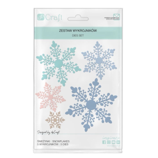 Wykrojnik Snowflakes   / 5 szt