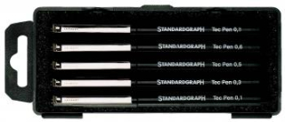 Zestaw pisaków technicznych Standardgraph - 5 szt