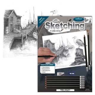 Zestaw szkicowy Sketching Made Easy Royal & Langnickel / 10 elementów