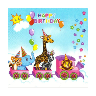 Serwetki do Decoupage - Happy Birthday / 1 szt