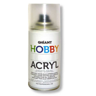 Farby akrylowe Ghiant Hobby Acryl w sprayu - błyszcząca - transparentna  / 150ml