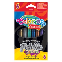 Markery metaliczne Colorino 6 szt.