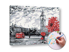 Painting by Numbers LONDON FEELINGS | średni poziom trudności | średni poziom trudności